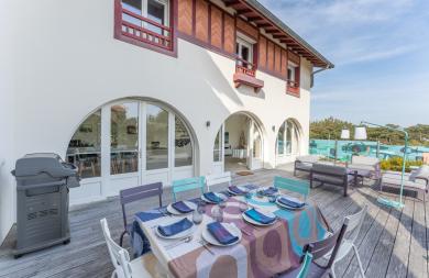 Location de vacances en maison  13 personnes à HOSSEGOR (40)