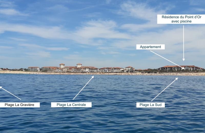 Location de vacances en appartement  4 personnes à HOSSEGOR (40)