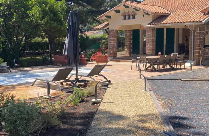 Location de vacances en maison  10 personnes à HOSSEGOR (40)