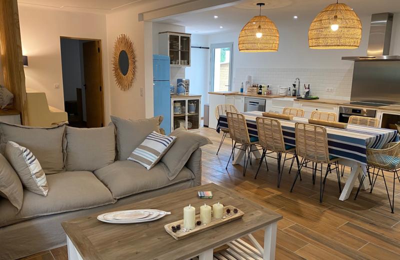 Location de vacances en maison  10 personnes à HOSSEGOR (40)