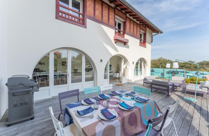 Location de vacances en maison  13 personnes à HOSSEGOR (40)