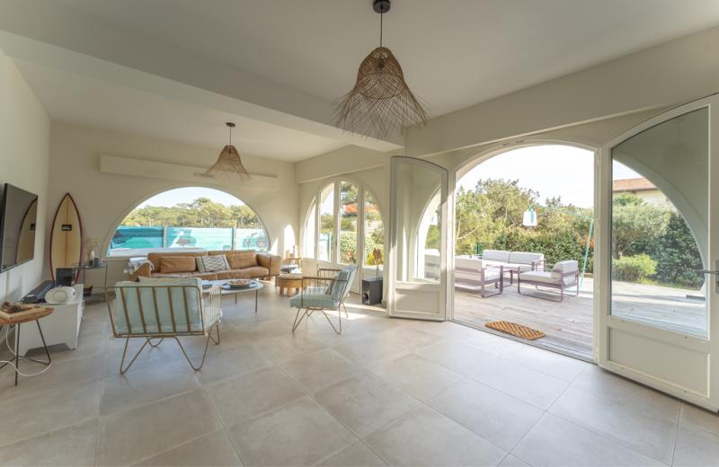 Location de vacances en maison  13 personnes à HOSSEGOR (40)